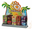 Стенд-экспозитор Solbianca для саше (пластик, картон)  + коврики д/солярия"